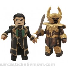 Diamond Select Toys Marvel Minimates Thor 2 Series 53 Loki and Heimdall Action Figure 2-Pack B00EB8GB9G